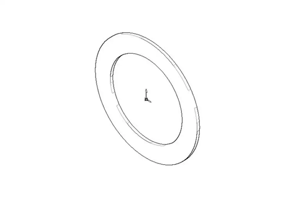 DORNBRACHT Scheibe ERSATZTEILE 093011082 D. 80 x 2 mm, 09301108290 Galeriebild 1
